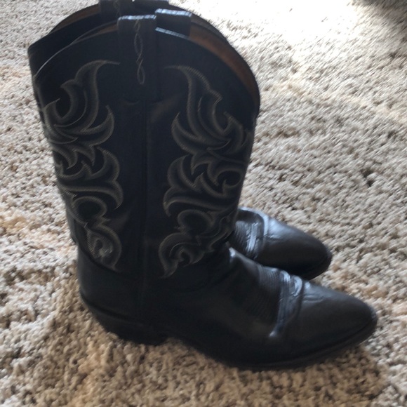 Tony Lama Other - Tony Lama Vintage Black Boots